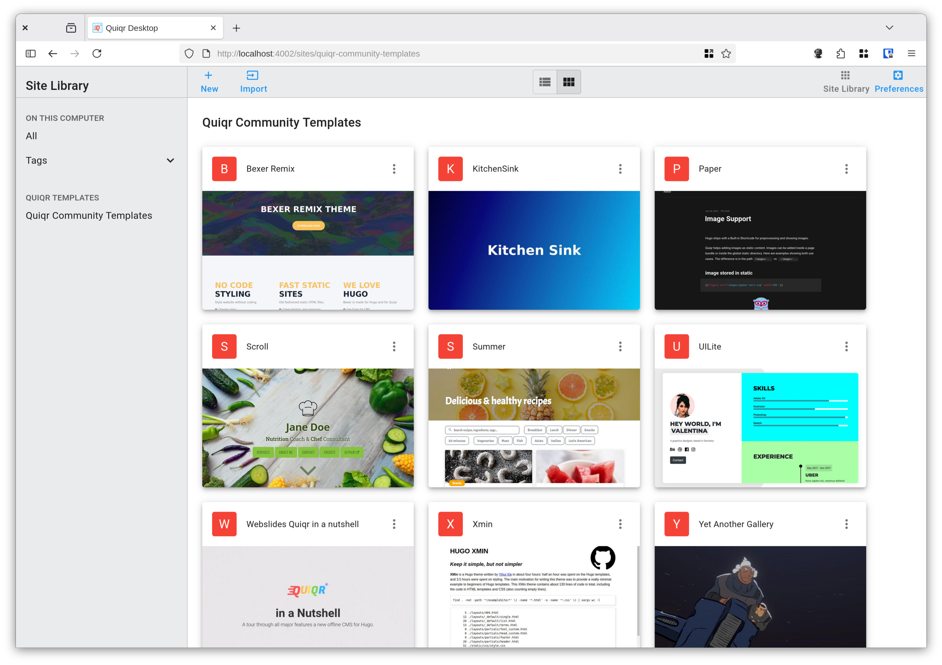 Quiqr Next Generation